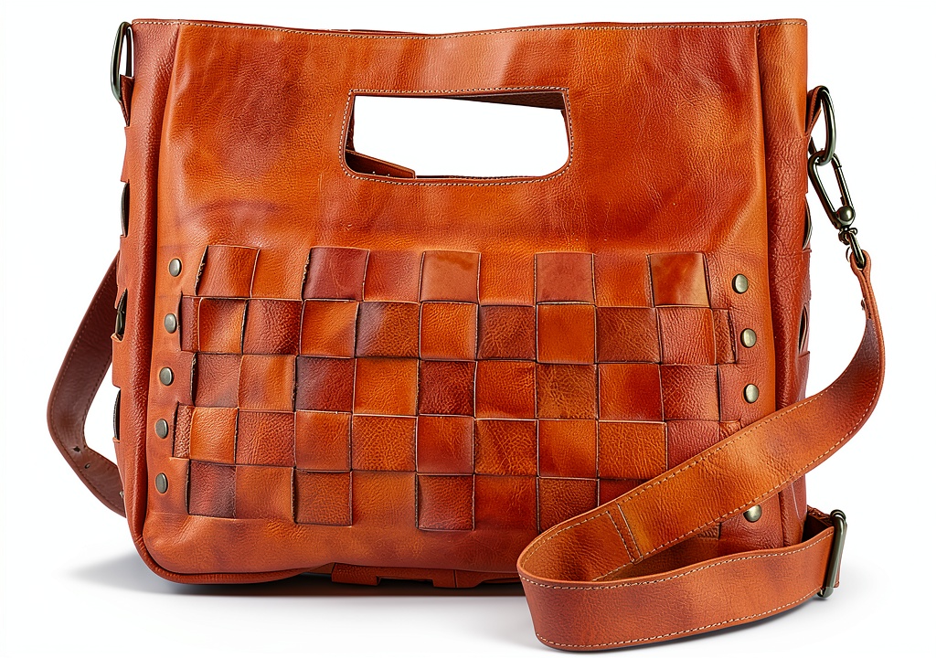 BED STU Woven Handbag for Women