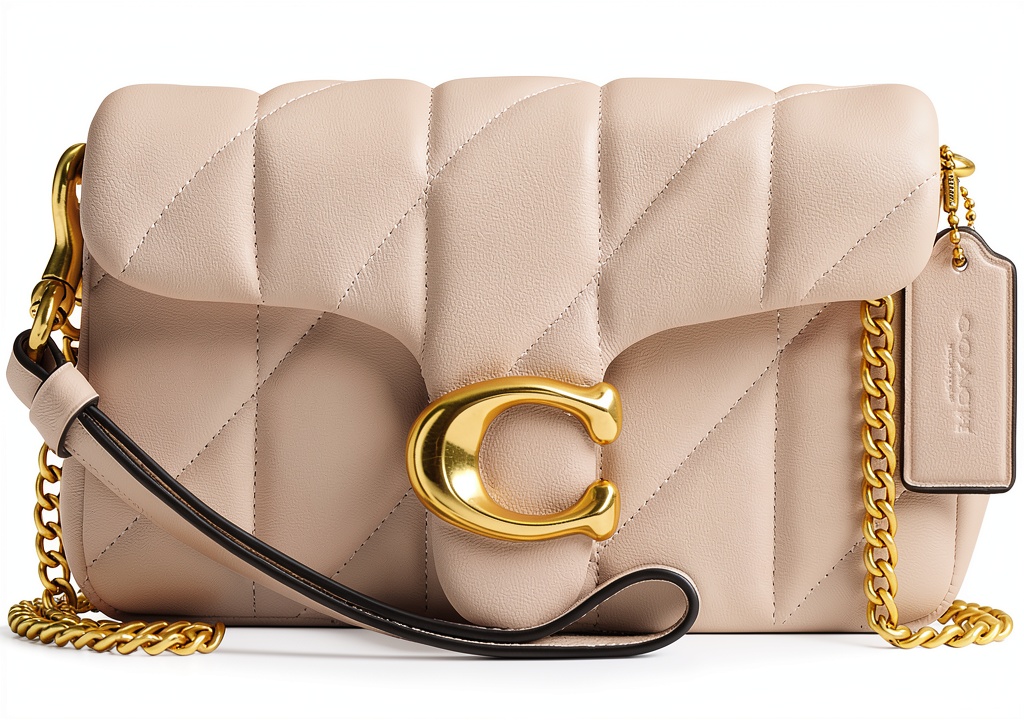 Coach Tabby Wristlet Crossbody Bag in Chalk, One Size