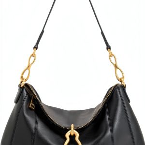 Vegan Leather Shoulder Handbag EcoStyle Women Bag-0
