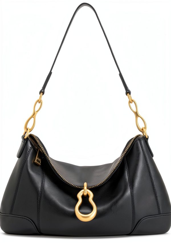 Vegan Leather Shoulder Handbag EcoStyle Women Bag-0