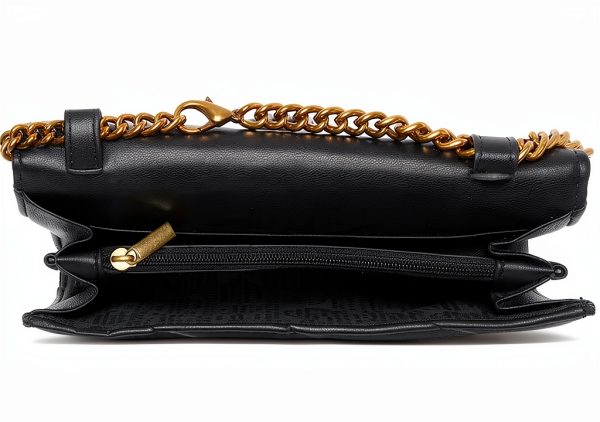 Women's Crossbody Handbags Leather Jacquard Lining-3