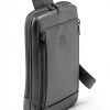 Time Resistance Leather Sling Bag Unisex Travel-5