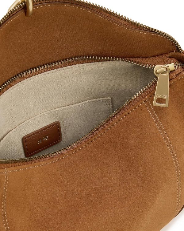 Faux Suede Shoulder Bag for Women-3