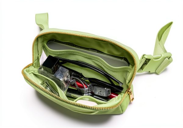 Girls Initial Patch Fanny Pack BigaoDirect Nylon-4
