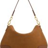Faux Suede Shoulder Bag for Women-2
