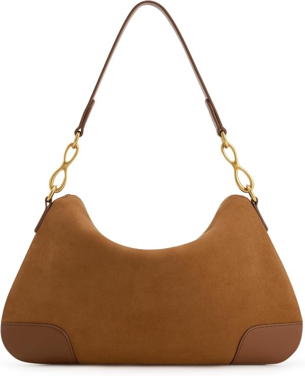 Faux Suede Shoulder Bag for Women-2