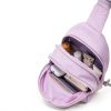 Viverte Small Sling Bag for Girls Corduroy Material-2