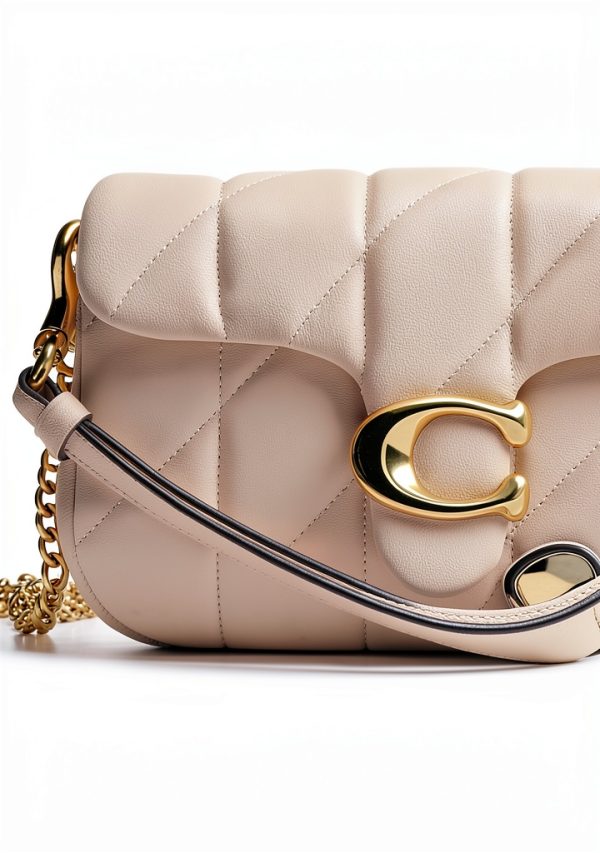 Coach Tabby Wristlet Crossbody Bag One Size Chalk-4