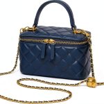 Aurelia Leather Crossbody Bag for Women Quilted Square Design 3 Color-0