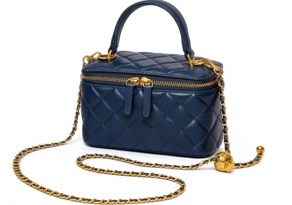 Aurelia Leather Crossbody Bag for Women Quilted Square Design 3 Color-0