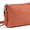 Tumi Women's Crossbody Bag One Size Pink Clay Leather-2