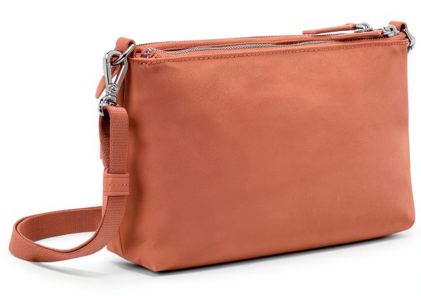 Tumi Women's Crossbody Bag One Size Pink Clay Leather-2