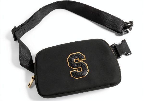 Fanny Pack Personalized Initial Design Belt Bag by BigaoDirect-0