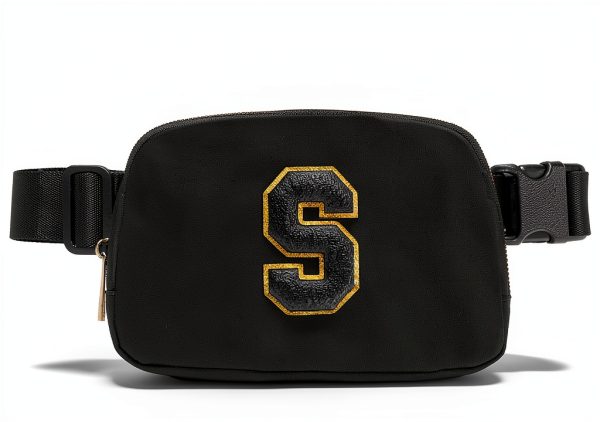 Fanny Pack Personalized Initial Design Belt Bag by BigaoDirect-2