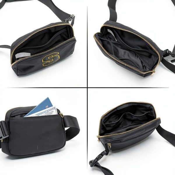 Fanny Pack Personalized Initial Design Belt Bag by BigaoDirect-4