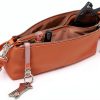 Tumi Women's Crossbody Bag One Size Pink Clay Leather-1