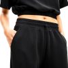 Desigual Women's Wide Leg Casual Pants Black Elastic Waist-2