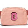 Gitus Travel Money Belt Adjustable Nylon Waist Pack with Initial Patch-2