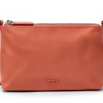 Tumi Women's Crossbody Bag One Size Pink Clay Leather-0