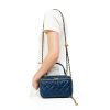 Aurelia Leather Crossbody Bag for Women Quilted Square Design 3 Color-1