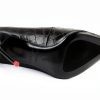 Pinko Womens Black Leather Slip-On Shoes Model 102034 A190 Size 7-8.5-1