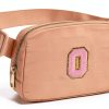 Gitus Travel Money Belt Adjustable Nylon Waist Pack with Initial Patch-6
