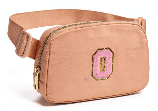Gitus Travel Money Belt Adjustable Nylon Waist Pack with Initial Patch-6
