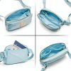 BigaoDirect Personalized Initial Fanny Pack Adjustable Belt Bag-4