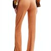 Desigual Women's Casual Pants Brown X-Large – Lightweight Stretch-1