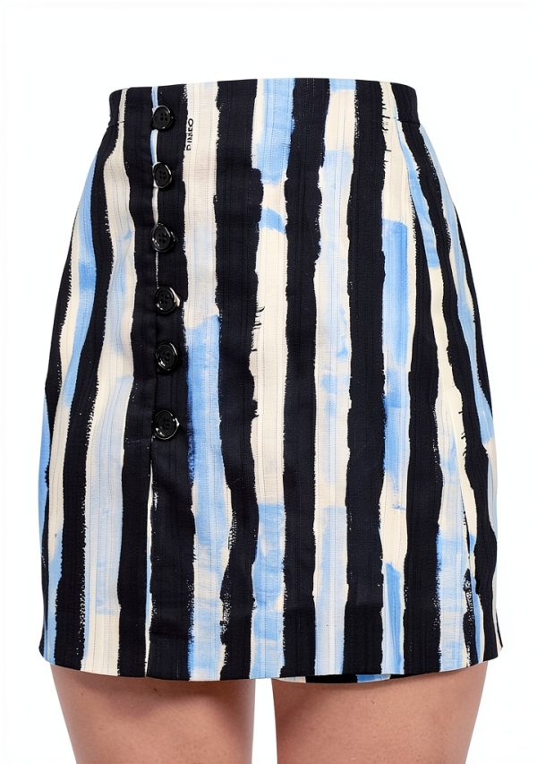 Pinko Women's Dress 103777_A1UK Dze Black Butter Light Blue Size 30-38-3