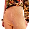 Desigual Women's Casual Pants Brown X-Large – Lightweight Stretch-2