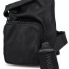 Pinko Damen Vagabond Backpack Mini Recycled Nylon Rucksack, Z99b_black Limousine Block Colour, 18 cm-5