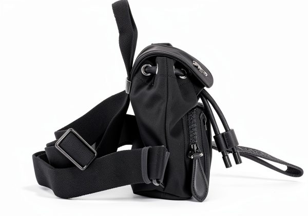 Pinko Damen Vagabond Backpack Mini Recycled Nylon Rucksack, Z99b_black Limousine Block Colour, 18 cm-3