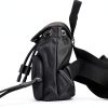 Pinko Damen Vagabond Backpack Mini Recycled Nylon Rucksack, Z99b_black Limousine Block Colour, 18 cm-1