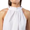 Pinko Women's Such Top Cotton Poplin Fashion Vest-1