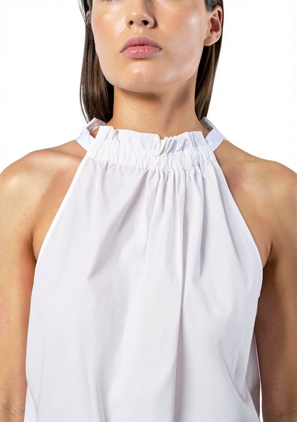 Pinko Women's Such Top Cotton Poplin Fashion Vest-1