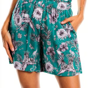Pinko Womens Averti Short Black Size 38 Casual Elastic Waistband-0