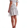 Pinko Summer Sleeveless Wide Neck Cotton Dress White Size 38-1