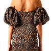 Pinko Womens Asola Top Black Off-Shoulder Tankini Top Size 38-3