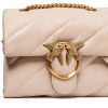 Pinko Love Puff Mini Shoulder Bag Beige Maxi Quilted Crossbody-2