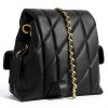 COACH Women's Quilted Leather Tabby Backpack Black One Size-3