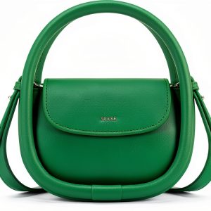 Designer Top Handle Shoulder Bags for Women, Trendy Mini Crossbody Purses, Women’s Leather Handbags with Straps-0