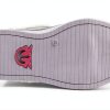 Pinko Women Sneaker Gymnastics Shoe White Grey Yellow Size 5-10-1