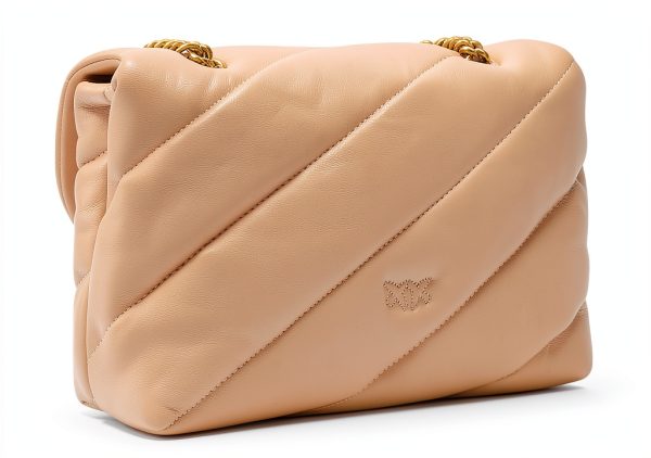 Pinko LOVE PUFF CLASSIC CL Beige Shoulder Bag 100038-A0F2-C50Q-1
