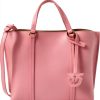 Pinko Women's Carrie Shopper Classic Bottled Leather Bag, 25-0