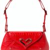 Pinko Women's 520 Shoulder Classic Leather St. Coconut Shiny Bag-0