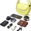 Designer Top Handle Shoulder Bags for Women, Trendy Mini Crossbody Purses, Women’s Leather Handbags with Straps-6