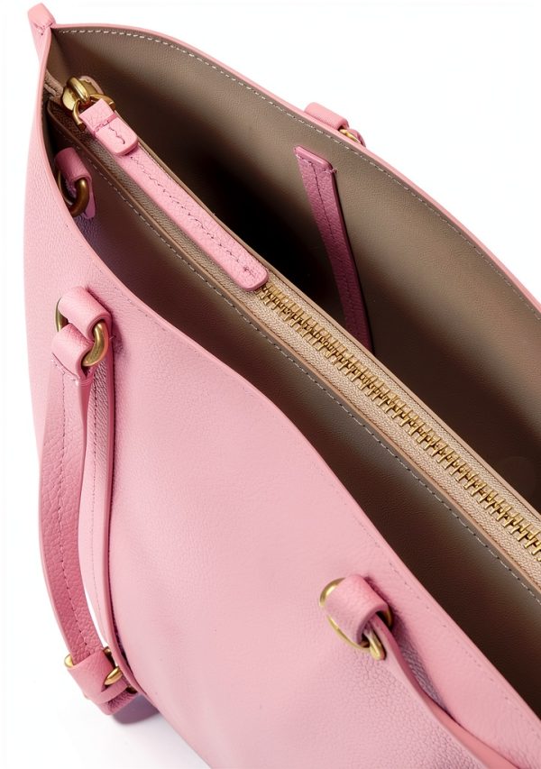 Pinko Women's Carrie Shopper Classic Bottled Leather Bag, 25-1