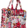 Pinko Multicolor Cotton Shoulder Women's Bag-2