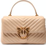 Pinko Love Lady Women's Handbag, Leather Top-Handle Bag with Bird Logo-0